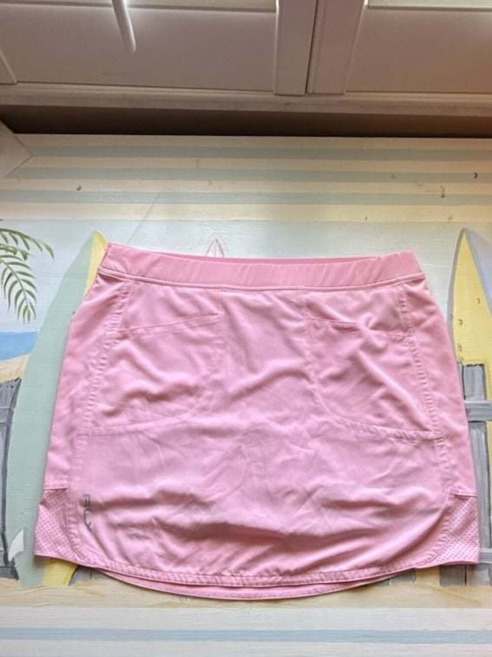 RLX Ralph Lauren Women's Performance Pink Golf Skort